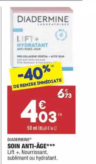 Soin Anti-âge*** Diadermine