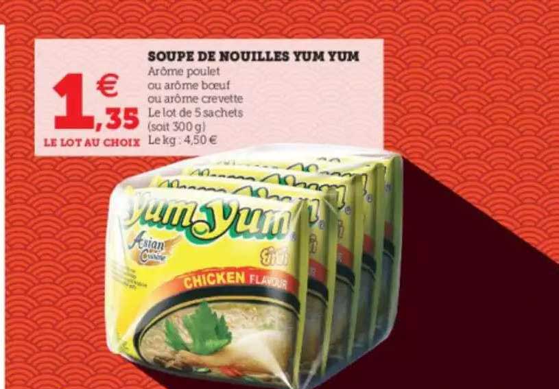 soupe nouilles yum yum