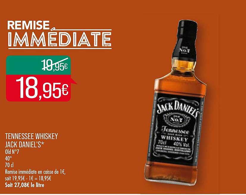 tennessee whiskey jack daniel's