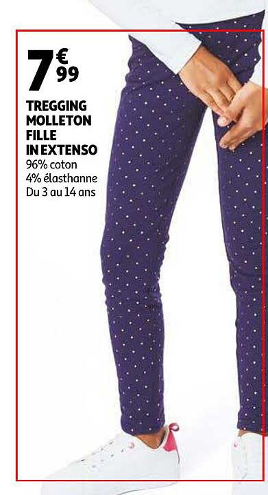 tregging molleton fille in extenso
