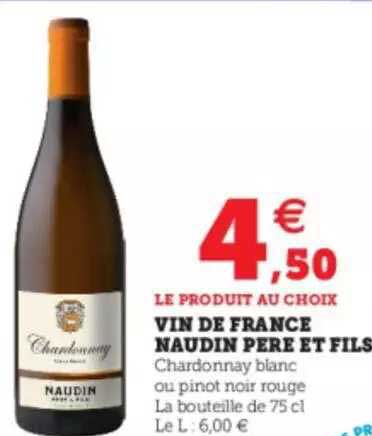 vin de france naudin père et fils