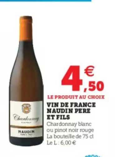 vin de france naudin père et fils