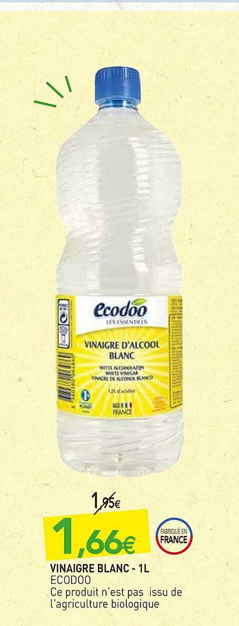 Vinaigre Blanc  écodoo - 1 L
