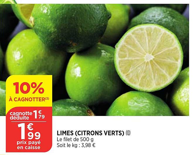 Limes (citrons Verts)
