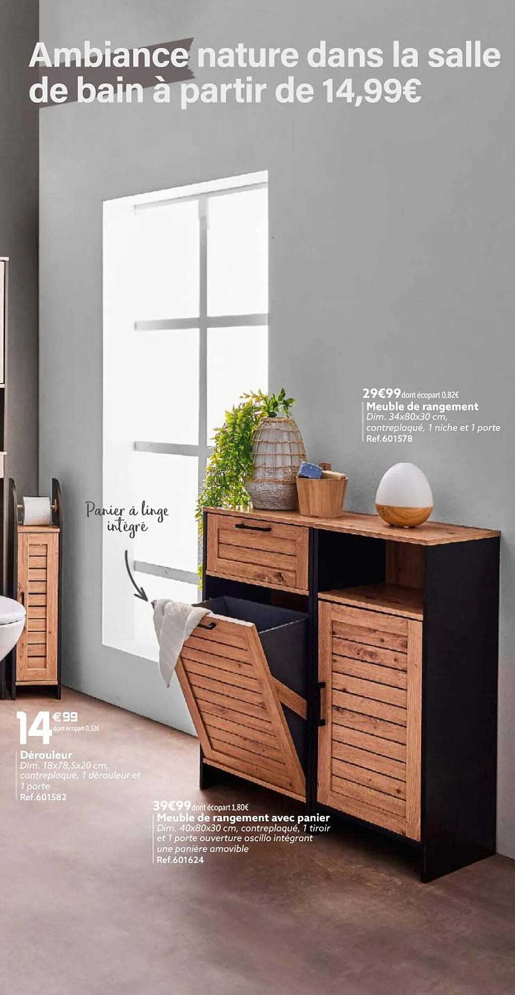 Meuble De Rangement, Dérouleur, Meuble De Rangement Avec Panier