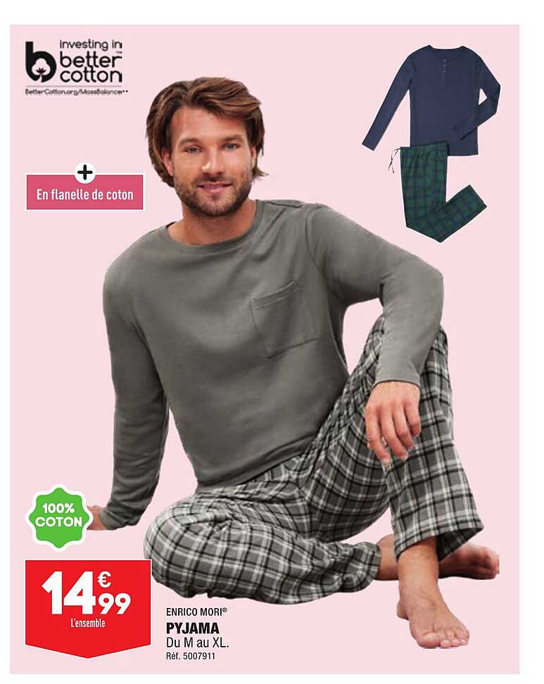 pyjama enrico mori