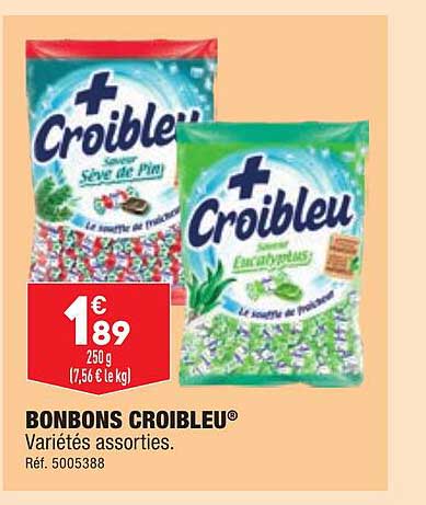 bonbons croibleu