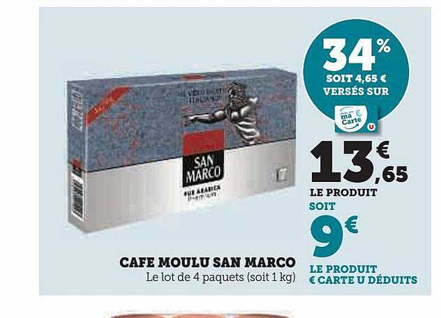 café moulu san marco