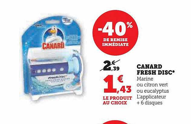 canard fresh disc