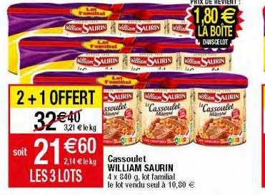 cassoulet william saurin
