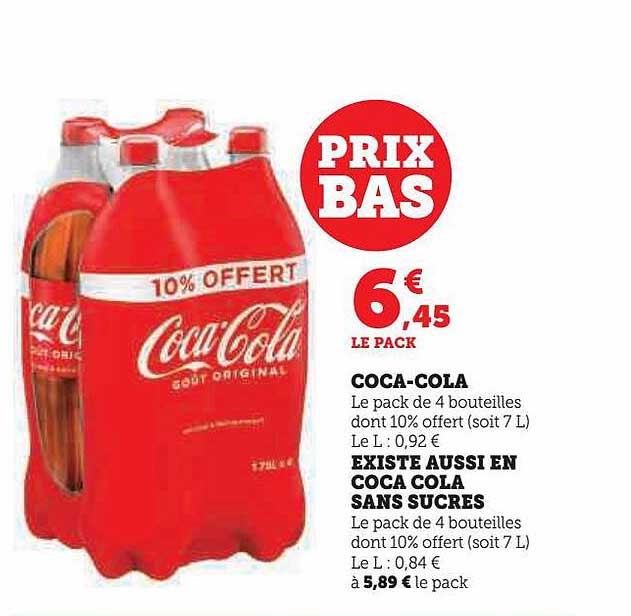 coca-cola, coca cola sans sucres