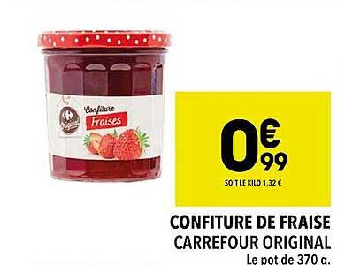 Confiture De Fraise Carrefour Original