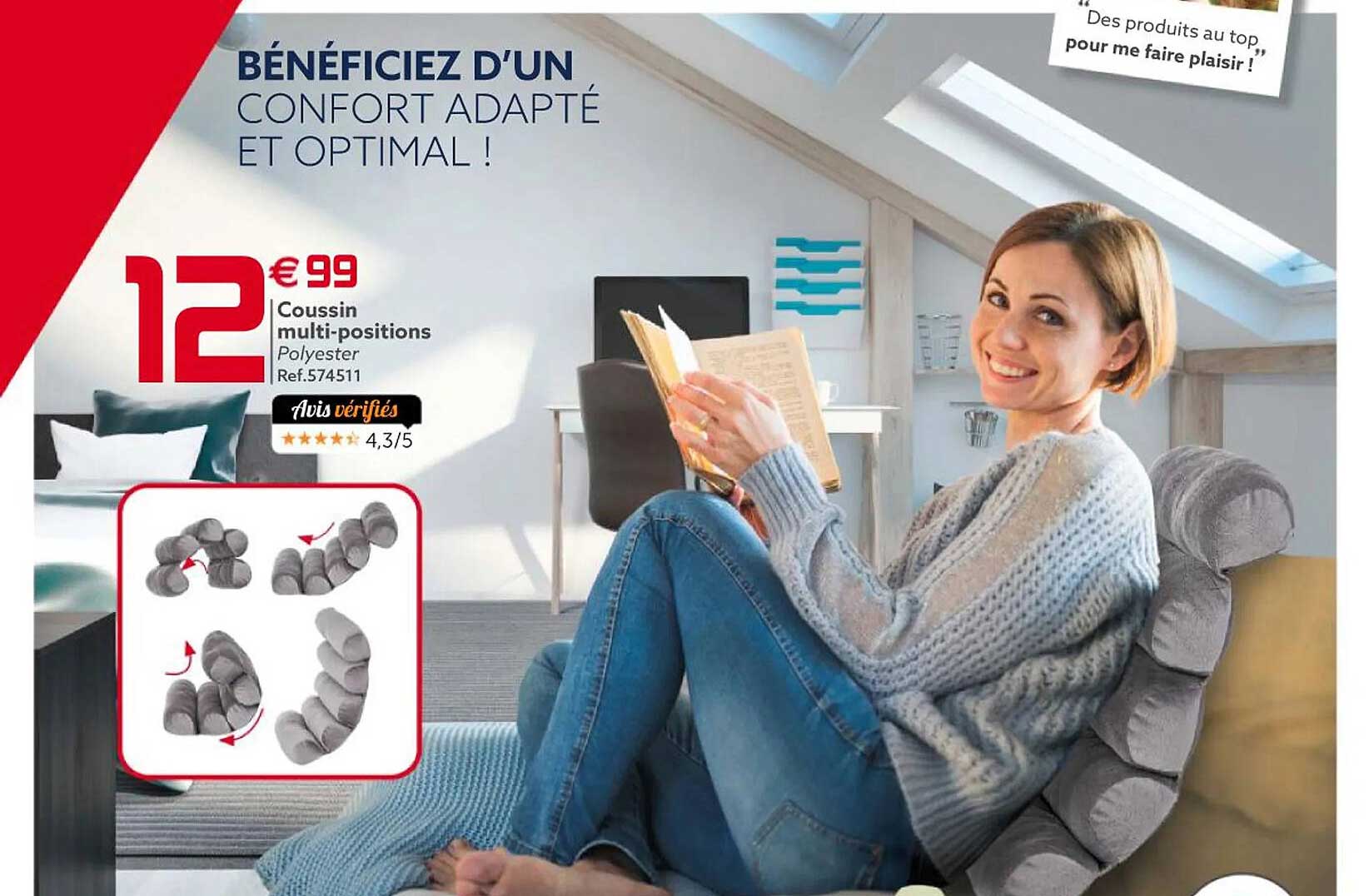 coussin multi-positions