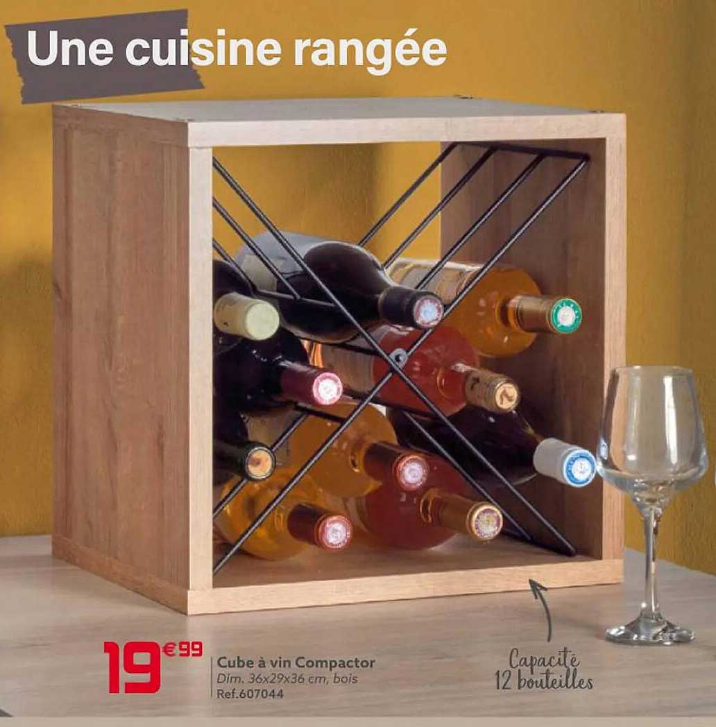 Cube à Vin Compactor