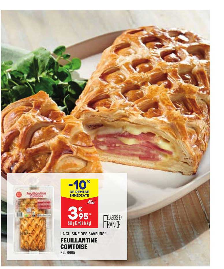 Feuillantine Comtoise La Cuisine Des Saveurs