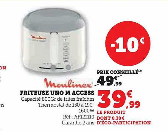 Friteuse Uno M Access Moulinex