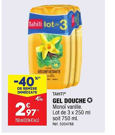 Gel Douche Tahiti