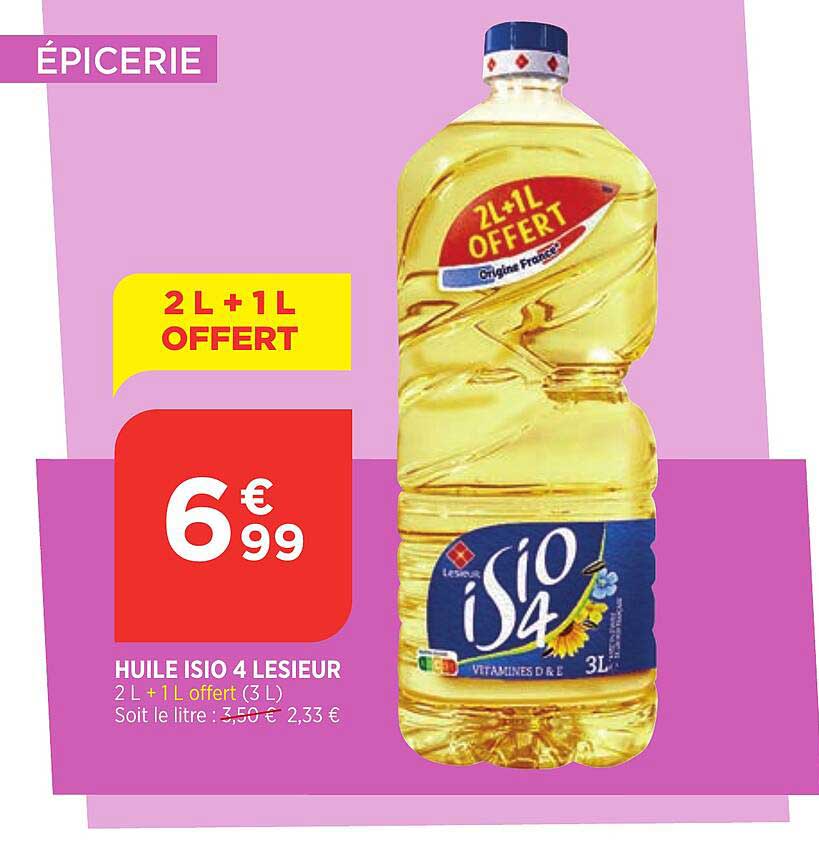 huile isio 4 lesieur