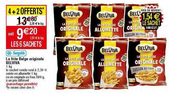 la frite belge originale belviva