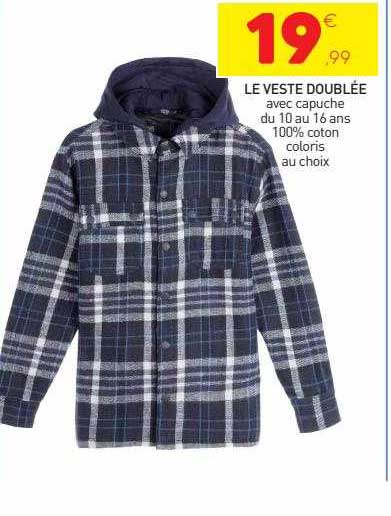 le veste doublée