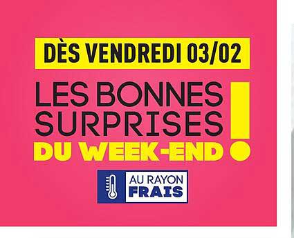 les bonnes surprises du week-end