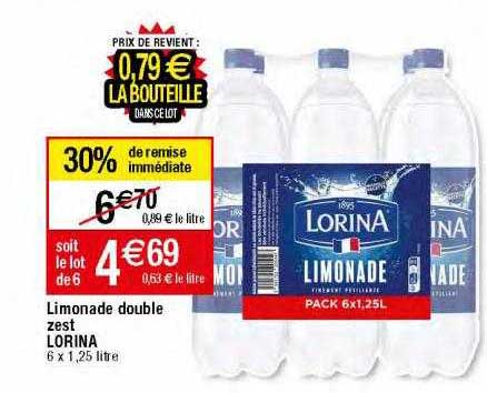 limonade double zest lorina