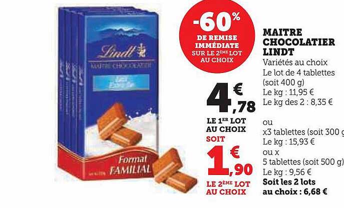 maître chocolatier lindt