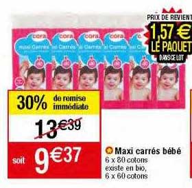 Maxi Carrés Bébé