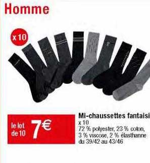 mi-chaussettes fantaisie