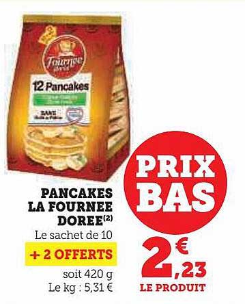 pancakes la fournée dorée