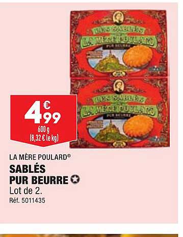 sablés pur beurre la mère poulard