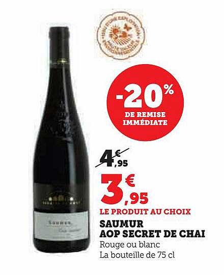 saumur aop secret de chai