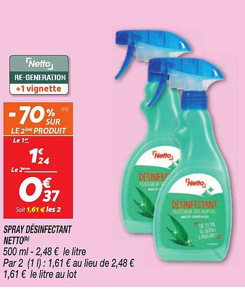 Spray Désinfectant Netto