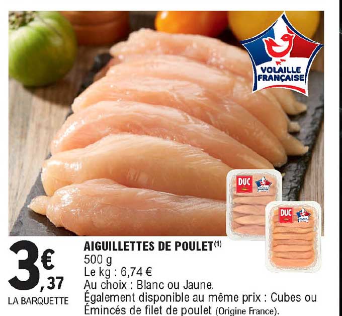 Aiguillettes De Poulet
