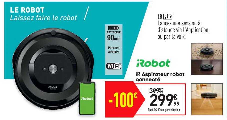 Aspirateur Robot Connecté
