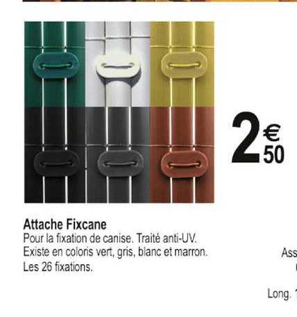 attache fixcane