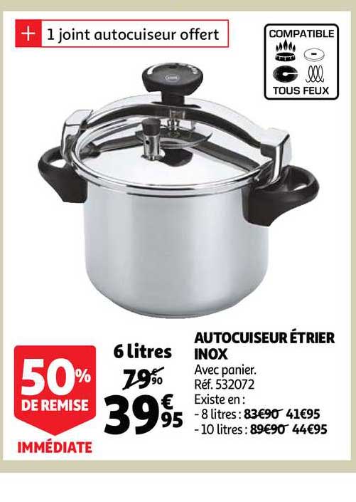 Autocuiseur étrier Inox
