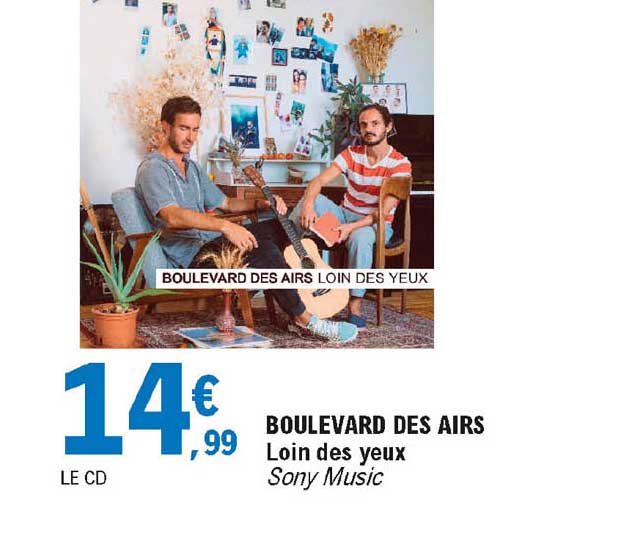 boulevard des aires loin des yeux sony music