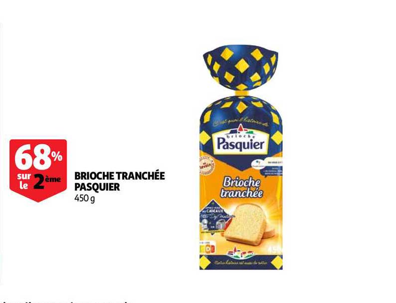 Brioche Tranchée Pasquier