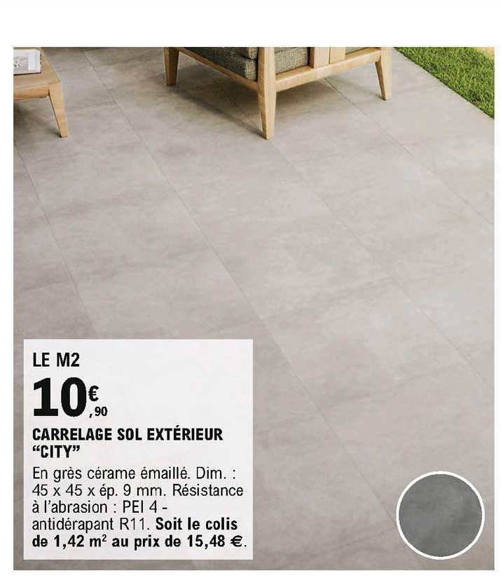 Carrelage Sol Extérieur City