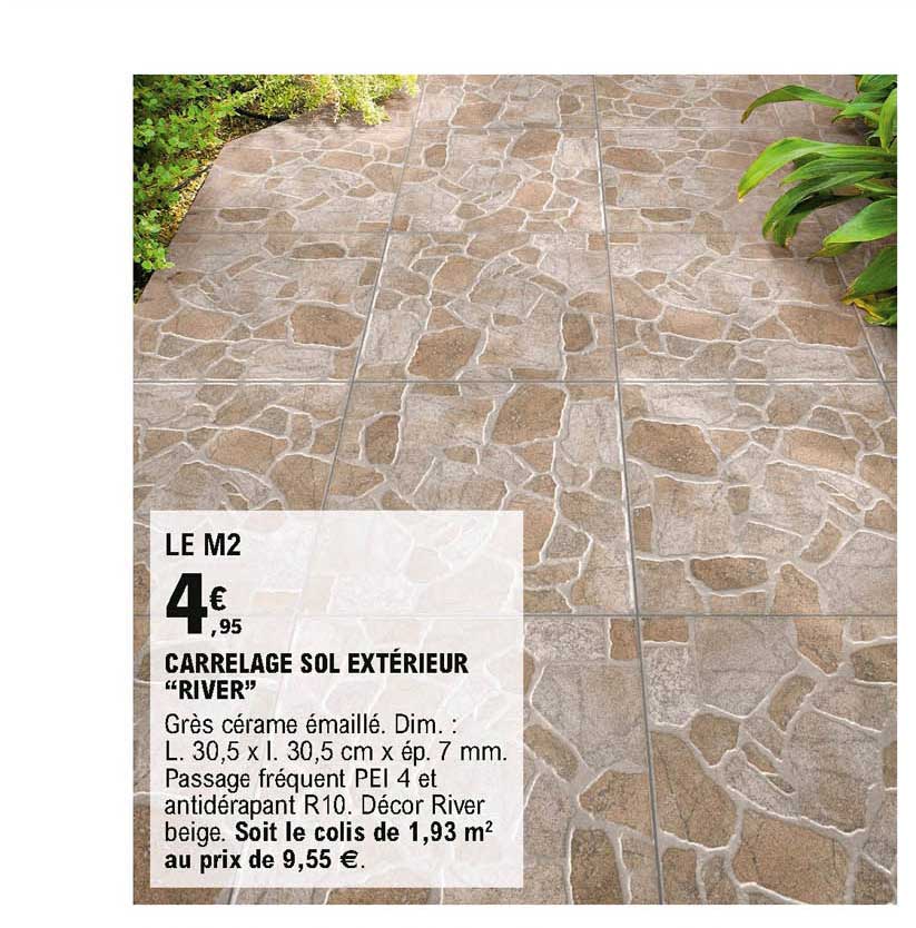 Carrelage Sol Extérieur River