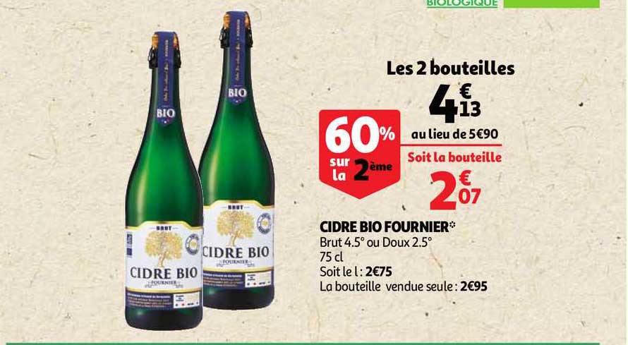 cidre bio fournier
