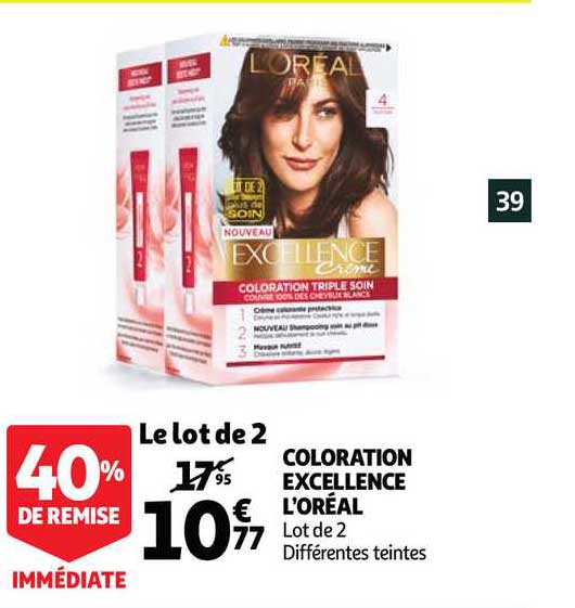 Coloration Excellence L'oréal