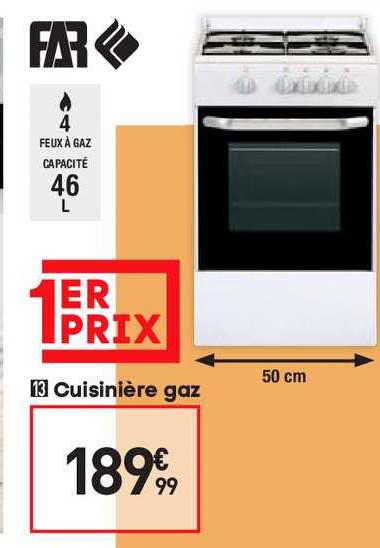 Cuisinière Gaz Far
