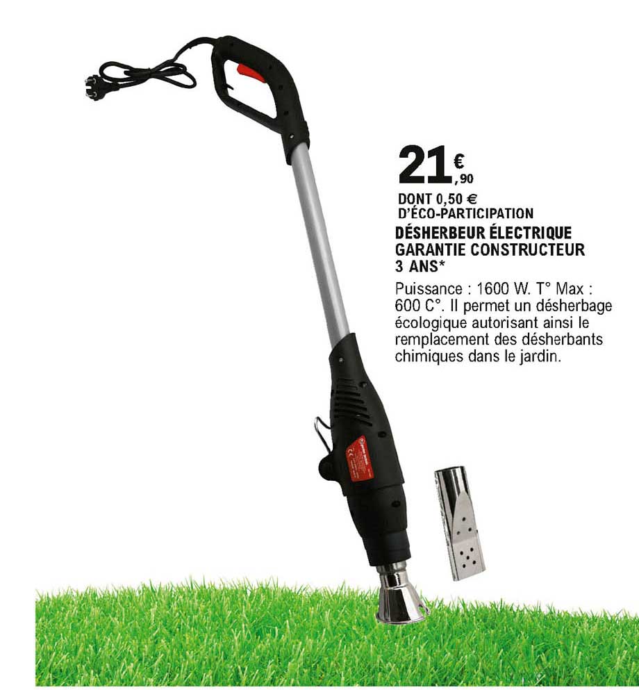 désherbeur électrique