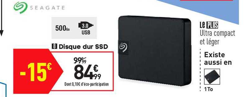 Disque Dur Ssd Seagate