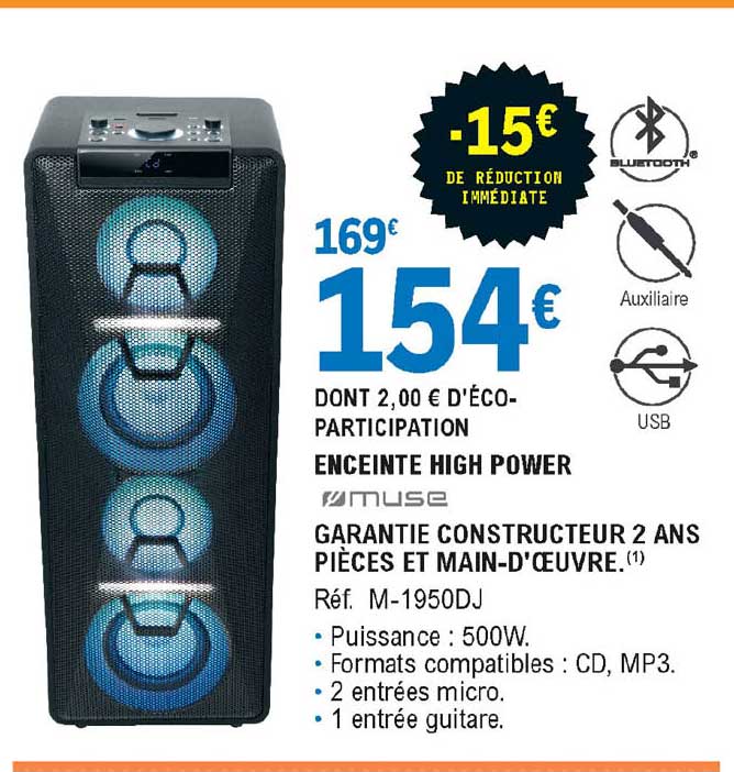Enceinte High Power Muse