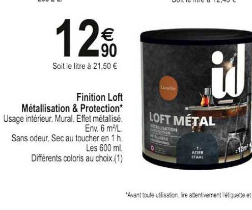 finition loft métallisation & protection