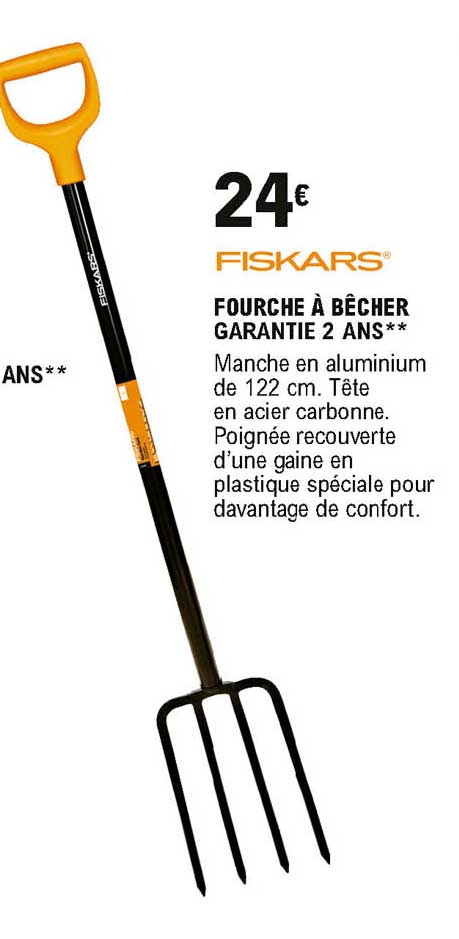 fourche à bêcher fiskars