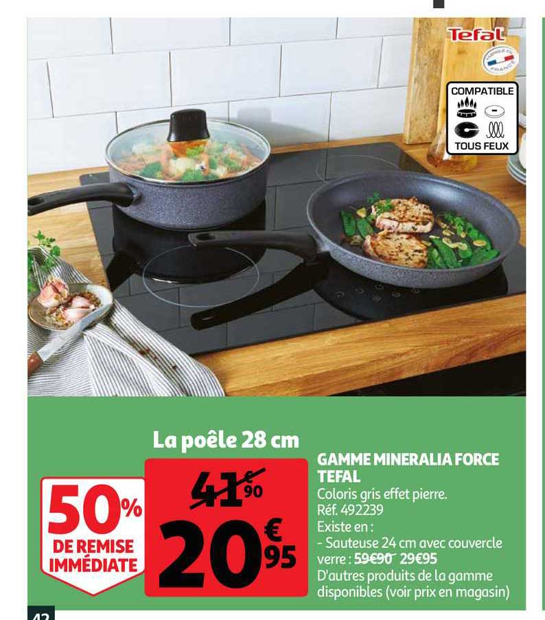 gamme mineralia force tefal